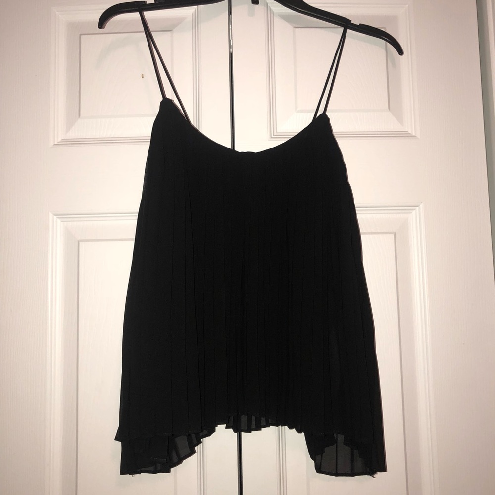 Black Textured Cami